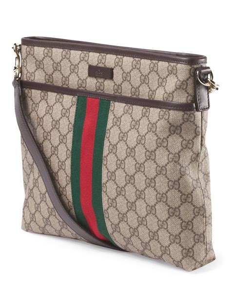 gucci made in italy canvas signature crossbody|gucci crossbody bags on sale.